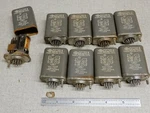 Potter & Brumfield 14 Pin 4PDT Relays Qty 9 Used MH-7256 48 Vdc Coils. Fixed Price $40.00.