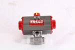 Triac 22TX0752R2SAX 2R40SR Spring Return Actuator W/ 3 Way Solenoid Valve. Fixed Price $86.44.