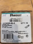 Panduit LCA3/0-38-X Copper Compression Lug 1-HOLE #3AWG 3/8" Stud Box Of 10. Fixed Price $35.00.