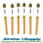 1/4" M. Access Fitting With 3/8" Copper Tube C&d Valve CD3606 Pack Of (6). Fixed Price $21.65.