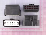 Lot Of 17 Molex 19418-0040 Automotive Connectors Recpt 16P 22-18 Awg Dual Row. Fixed Price $199.99.
