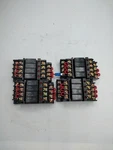 Omron Terminal G6B-4BND 24V W/ G86B5-18 Relays (lot Of 4). Fixed Price $102.00.