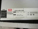 HVG-480-36B Mean Well Power Supply. Fixed Price $179.00.
