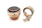 NB6GE22-41SXT Mil-spec Circular Connector + Stain Relief By Itt Cannon / Glenair. Fixed Price $59.00.