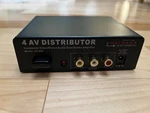 (#171) Calrad 40-804 Composite Av Distributor Video/stereo Audio Amplifier. Fixed Price $49.00.