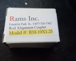 Rams Inc RM-10X1.25 Rod Alignement Coupler (BR2.3B16). Fixed Price $25.78.
