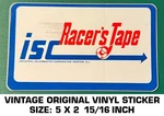 Industrial Salesmaster Corp. Racer's Tape - Vintage Original Vinyl Decal Sticker. Fixed Price $5.78.