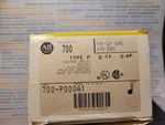 (D1205A) A-b Allen Bradley 700-P000A1 Industrial Control Relay. Fixed Price $50.00.