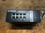 N-tron 708TX Managed Industrial Port Ethernet Switch 10-30VDC. Fixed Price $49.99.