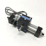 Rotomation A2-90-TC-S37 1" Bore Tie Rod Rotary Actuator 3/8" Shaft, 39IN-LB. Fixed Price $135.00.