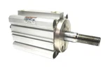 Smc CDQ2B63-50D-A73L-XC8 Single Rod Compact Cylinder 63MM Bore 50MM Stroke. Fixed Price $100.00.