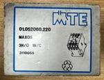 Mte MAX05 Contactor 208/220V 01.052060.220 3N/O 1N/C 3110055 **new In Box*. Fixed Price $105.97.