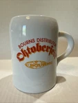 Bourns Distributors Oktoberfest Beer Stein .5 L Mug. Fixed Price $19.99.