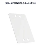 100-PACK Panduit MP250W175-C Harness Identification Marker Plate, 2.50 X 1.75 In. Fixed Price $100.00.