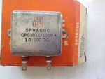 Sprague CP53B1EF105K1, 1X1.0 Mf -600 Vdc, Capacitor/relay Unit. Fixed Price $38.00.