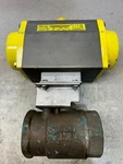 New No Box Compac Torque Pneumatic Actuator 120 Psig SIZE20 W/600 Wog Ball Valve. Fixed Price $198.00.