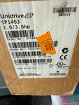 New!! Control Techniques Emerson SP1403 Inverter Drive 380-480V Input. Fixed Price $1100.00.