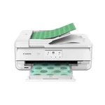Canon Pixma TS9521CA Wireless All-in-one Duplex Color Inkjet Printer, White. Fixed Price $323.00.