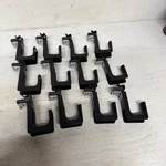 (quantity 12) Panduit Bang On J-hook For Inch Bundles JP2HBC25RB-L20. Fixed Price $29.95.