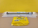 New Smc CY3R15-400 Magnetically Coupled Rodless Cylinder W/ (2) D-M9B Switches. Fixed Price $225.00.
