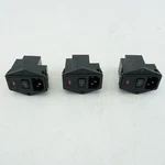 3 Pc Te Amp PE0SXDHX0 Power Entry Module, Mounting Ears, Dpst,dual Voltage Sele. Fixed Price $45.00.