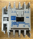 Cutler Hammer D15CR40 Freedom Series Multipole Relay 24VDC **used Guaranteed**. Fixed Price $12.31.