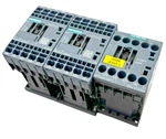 Siemens Sirius Contactor Lot 2X 3RH2131-2BB40 Dc 24V + 1X 3RT2015-1AP02 230V. Fixed Price $17.45.