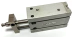 Smc ZCDUKR25-25D-A93L Cyl, Free Mt, W/vacuum, Zcu Compact Cylinder. Fixed Price $70.00.