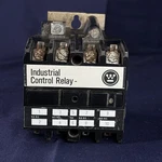 Westinghouse AR4A Industrial Control Relay 10A 600V 120V Coil 766A023G01. Fixed Price $27.92.