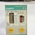 Fanox C9 Motor Protection Relay 3-33A 230/240V Ac Overcurrent Reset Test Buttons. Fixed Price $250.00.