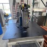 5 Ton Fabco-air Pneumatic C-frame Press With X4 Work Table.. Fixed Price $1250.00.
