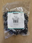 *lot Of 100* Panduit TM3-X2-C0Y Black Swivel Tie Mount In/outdoor Use. Fixed Price $164.99.