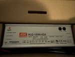 Mean Well HLG-150H-42A 150W 42V 3.6A Led Driver Power Supply IP65. Fixed Price $59.95.