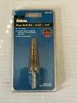Ideal Electrical 35-516, 3/16IN.-1/2IN. Titanium Nitride Step Drill Bit. Fixed Price $18.99.