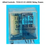 Lot Of Allied Controls T154-CC-CC-24VDC Relay, 4PDT 2AMP 24VDC.. Fixed Price $24.98.