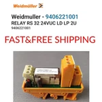 Weidmuller 9406221001 Relay Module Ac/dc 4A Din Rail RS32 24VUC Ld Lp 2U New. Fixed Price $55.00.