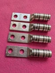 4(FOUR) Panduit LCCX2/0-38D Copper Compression Lugs Awg (2) 3/8" Holes. Fixed Price $25.00.