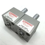 Lot Of 2 Compact CR3SD118X34 HR1-EX 7/16" Pneumatic Cylinders Bore: 1-1/8". Fixed Price $50.00.