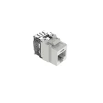 Panduit NK6X88MWH CAT-6A Punchdown Keystone Jack Module Utp RJ45 8P8W White. Fixed Price $14.50.