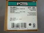 Panduit P4-56R-T Pressure Terminal Connector Ring Stud 5/16 Box 200. Fixed Price $69.85.