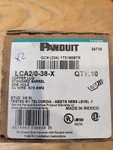 Panduit Lca 2/0-38-X Copper Lug # Awg 3/8" Hole Box Of 10. Fixed Price $35.00.