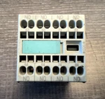 Siemens 3RH1911-2FA40 Auxiliary Switch Block, 40, 4NO, Spring Terminal. Fixed Price $27.00.