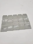 Lot Of 20 Allen-bradley 1492-EB3 End Cap For Screw Type Terminal Block Gray. Fixed Price $20.00.