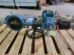 Dezurik Powerrac Cylinder Actuator Size 6 W/ Four Spdt Mech. Switch And. Fixed Price $883.20.