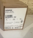 Siemens - Hvac 24V Open Air Actuator GCA221.1U. Fixed Price $100.00.