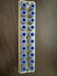 Smc (KDM20-08) Manifold Inserts; 8MM Tubing). Fixed Price $30.00.