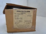 New Joslyn Clark 5U6-76 Pm Control Relay. Fixed Price $535.50.
