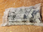 New Sealed Bag Of 25 Wago 282-402 Adjacent Jumper Gray Ships Free. Fixed Price $18.99.
