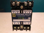 Square D 8501-L0-40 Ser Control Relay 110/120V 50/60 Coil 31111-403-44 New. Fixed Price $85.00.