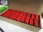 Entrelec - 1SNA400186R2100 Terminal Block M6/8 Red Qty 50. Fixed Price $90.00.